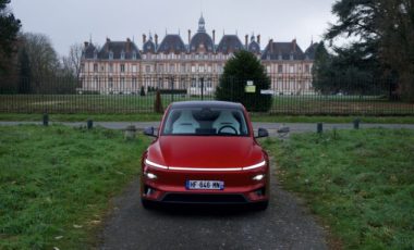 Le Tesla Model Y Performance (2025) à l'essai. // Source : Robin San Vicente pour Numerama