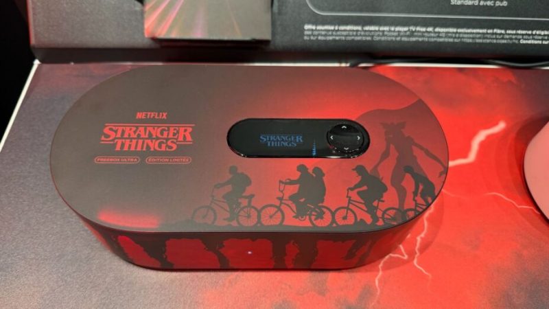 Free lance une box au design insolite : voici la Freebox Ultra Stranger Things Free lance une box au design insolite : voici la Freebox Ultra Stranger Things