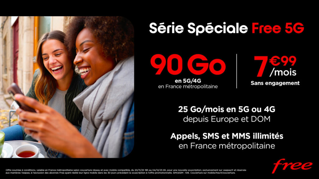 Forfait Série Spéciale Free 5G Forfait Série Spéciale Free 5G