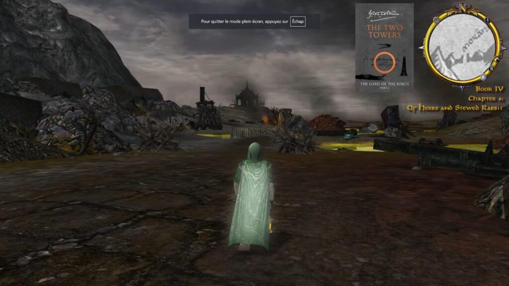 Frodon au Mordor // Source : Capture YouTube - EVG Frodon au Mordor // Source : Capture YouTube - EVG
