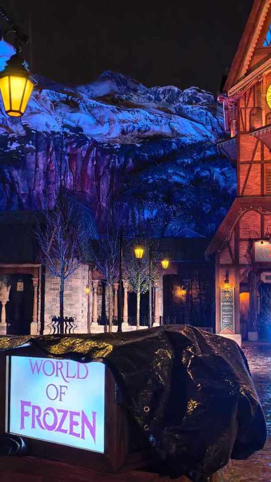 La Reine des Neiges à Disneyland Paris. // Source : Numerama