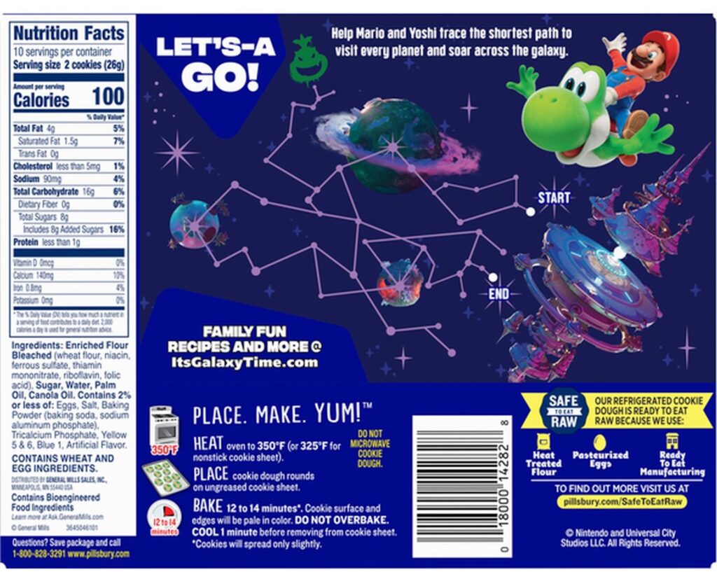 Fuite du design de Yoshi pour le film Super Mario Galaxy // Source : Compte X de Wario 64