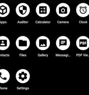 Les applications préinstallées sur GrapheneOS. // Source : Numerama Les applications préinstallées sur GrapheneOS. // Source : Numerama