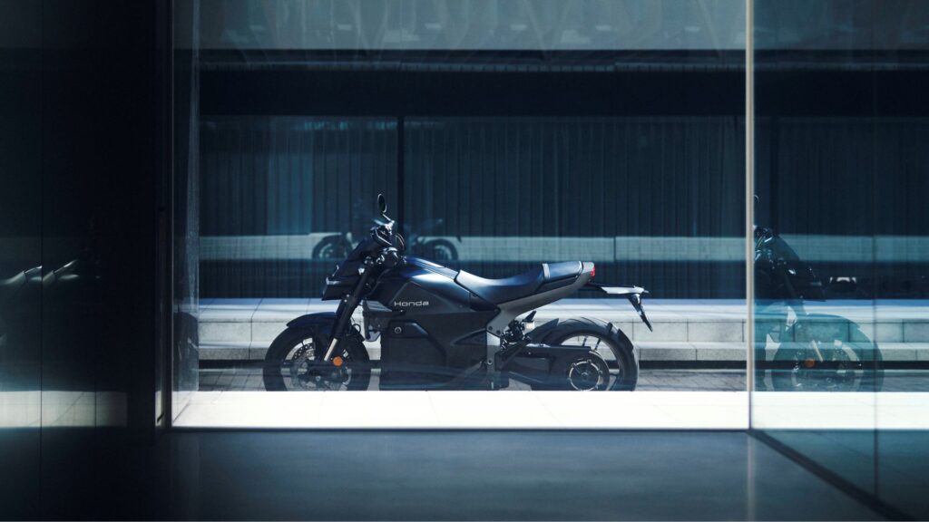 La première moto électrique de Honda : la WN7. // Source : Honda Moto