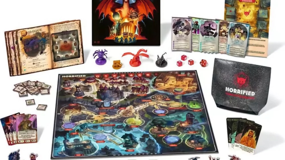 Vue d’ensemble du matériel. // Source : Ravensburger Vue d’ensemble du matériel. // Source : Ravensburger