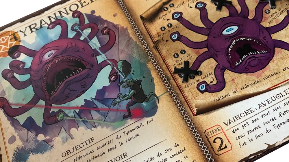 Un des monstres : le Tyrannoeil. // Source : Sébastien Goetz pour Numerama Un des monstres : le Tyrannoeil. // Source : Sébastien Goetz pour Numerama