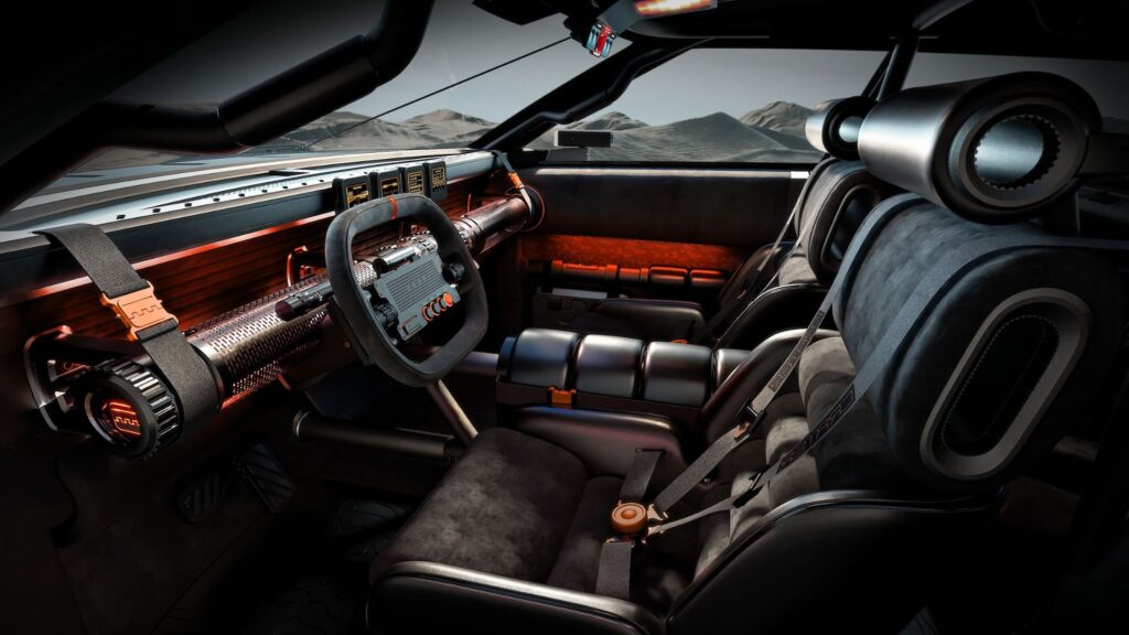 L'intérieur du concept Hyundai Crater. // Source : Hyundai L'intérieur du concept Hyundai Crater. // Source : Hyundai