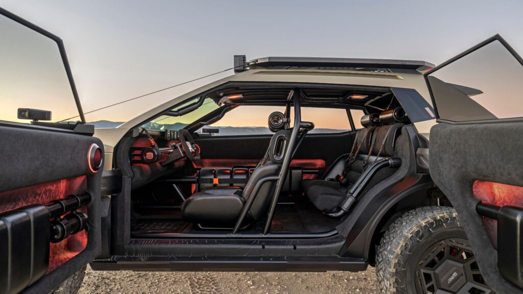 Le concept Hyundai Crater fait la part belle à l'aventure à l'intérieur. // Source : Hyundai Le concept Hyundai Crater fait la part belle à l'aventure à l'intérieur. // Source : Hyundai