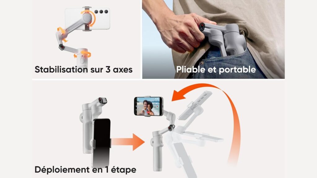 Insta360 Flow // Source : Insta360 Insta360 Flow // Source : Insta360