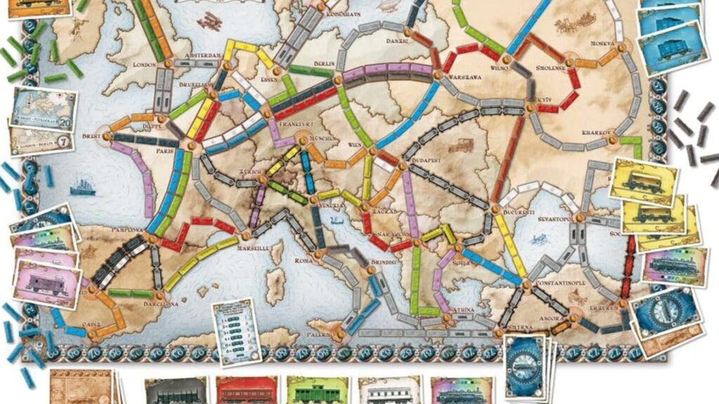 Les Aventuriers du Rail Europe // Source : Unbox Now