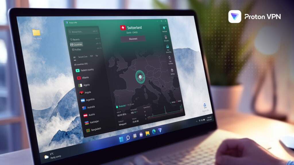 Proton VPN profite d'une politique de confidentialité très stricte // Source : Proton VPN Proton VPN profite d'une politique de confidentialité très stricte // Source : Proton VPN