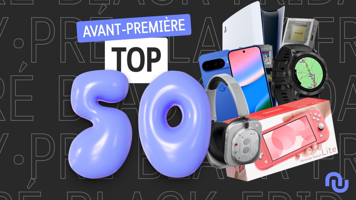 Meilleures offres avant-première Blakc Friday // Source : Numerama