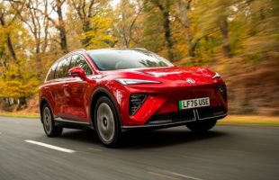 Le nouveau MGS6 EV (configuration anglaise). // Source : MG