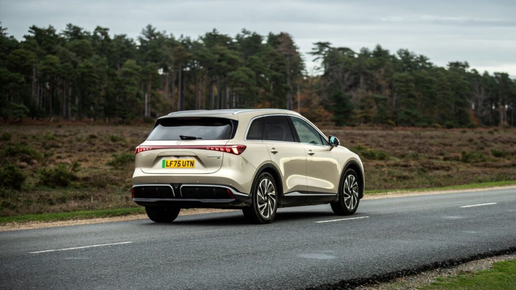 Le nouveau MGS6 EV (configuration anglaise). // Source : MG