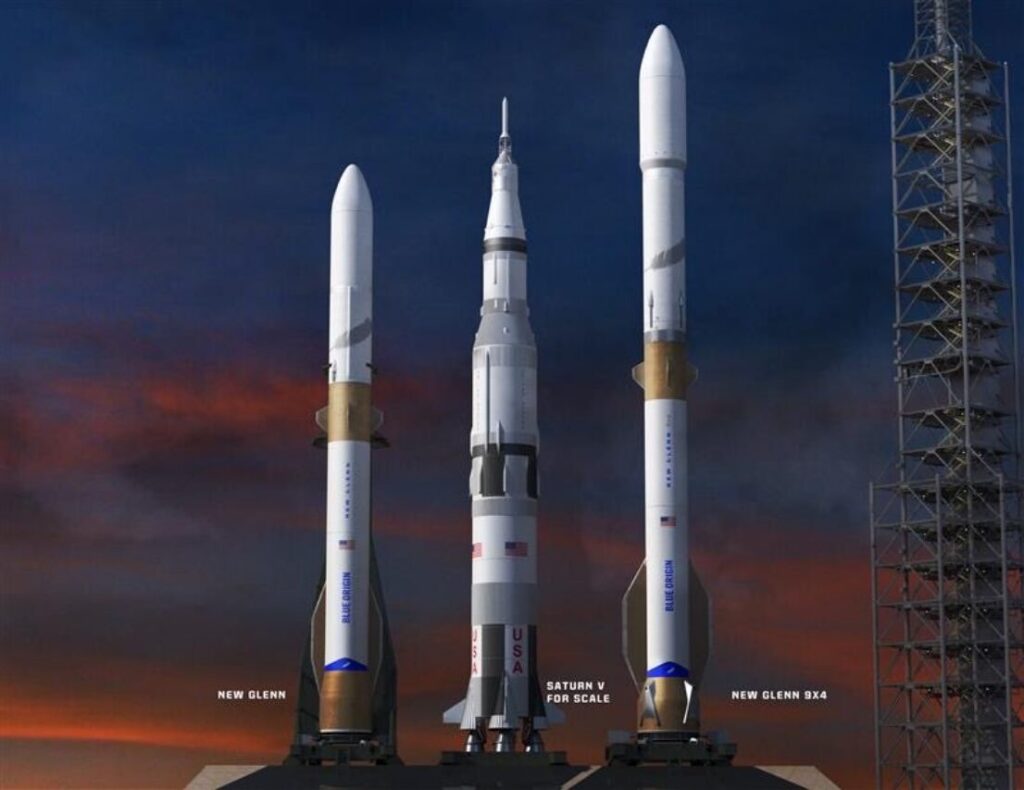 New Glenn vs Saturn V
