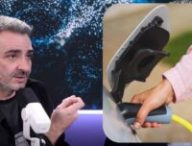 Le porte-parole de l'association 40 Millions d'Automobilistes, Pierre Chasseray, a tenu des propos discutables sur la recharge des voitures électriques. // Source : Montage par Robin San Vicente pour Numerama