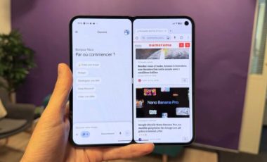 Le Google Pixel 10 Pro Fold. // Source : Numerama