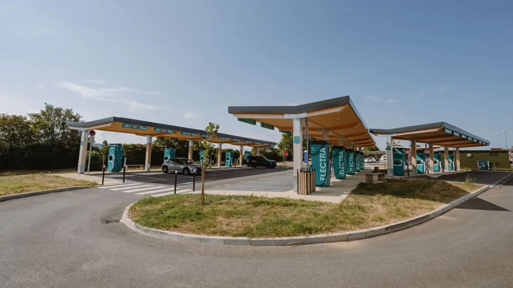 Une station de recharge Electra. // Source : Electra
