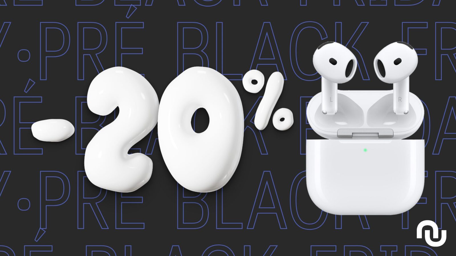 Les AirPods 4 se trouvent à un excellent prix pendant le pré-Black Friday