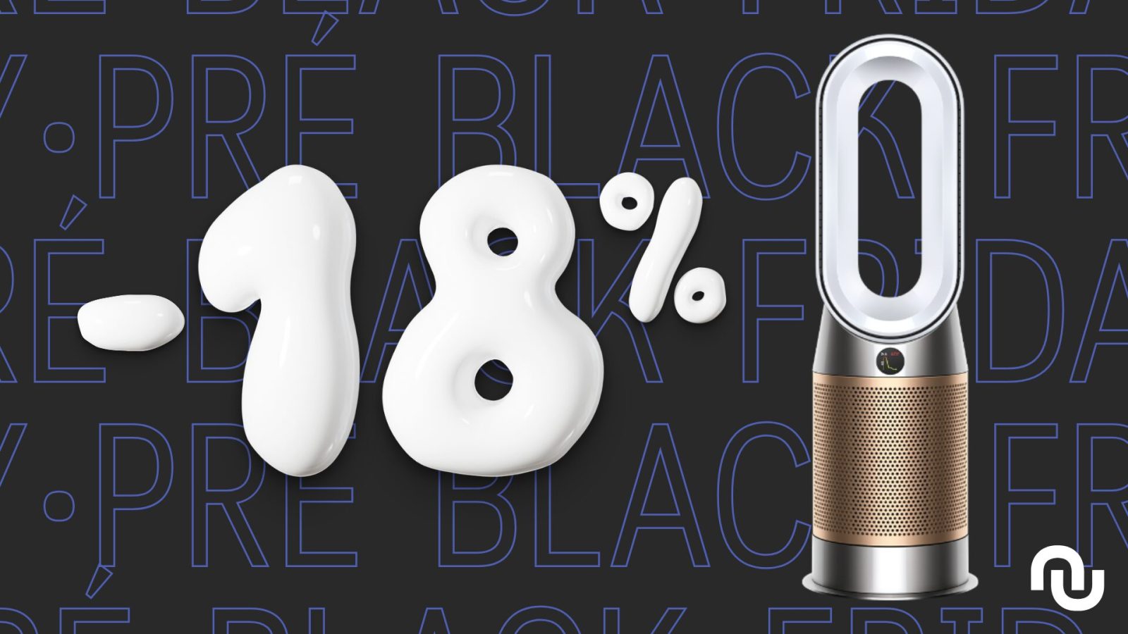 Pour le Black Friday, ce chauffage et purificateur de Dyson est 150 € moins cher