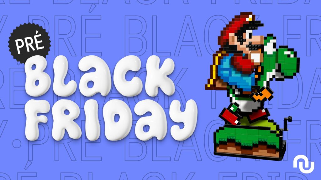 Lego Super Mario World Mario et Yoshi // Source : Numerama Lego Super Mario World Mario et Yoshi // Source : Numerama