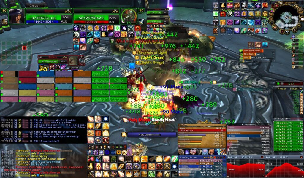 Un exemple d'interface de raid. // Source : Blizzard Un exemple d'interface de raid. // Source : Blizzard