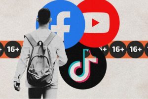 réseau réseaux social sociaux âge mineur // Source : Montage Numerama réseau réseaux social sociaux âge mineur // Source : Montage Numerama