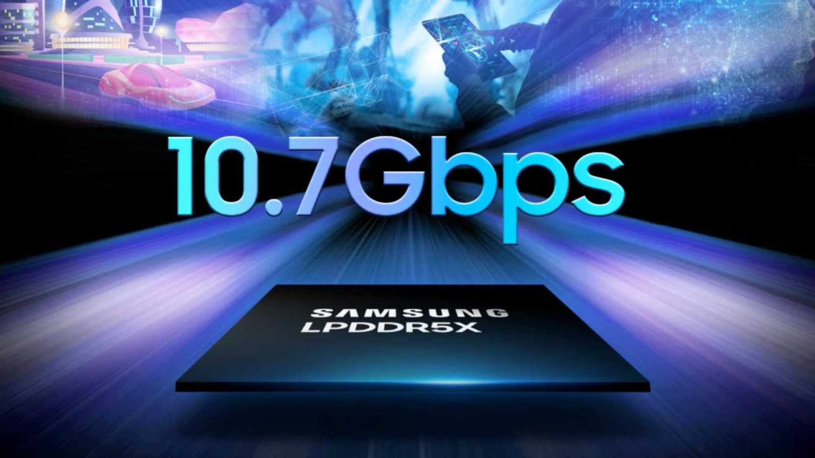 Samsung dévoile ses premières puces LPDDR6, la mémoire vive va évoluer en 2026