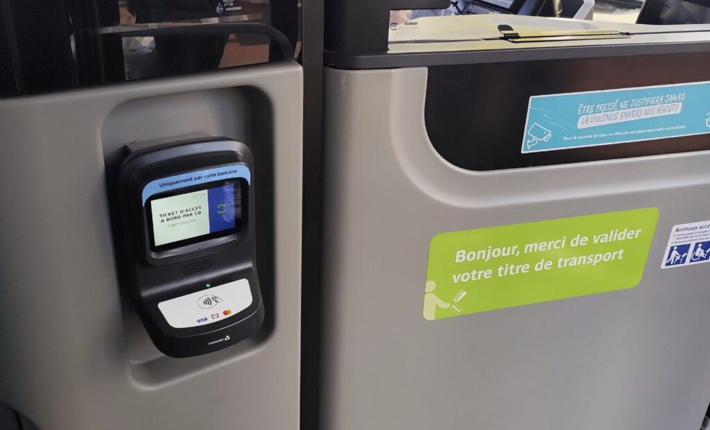 Le nouveau valideur par CB.