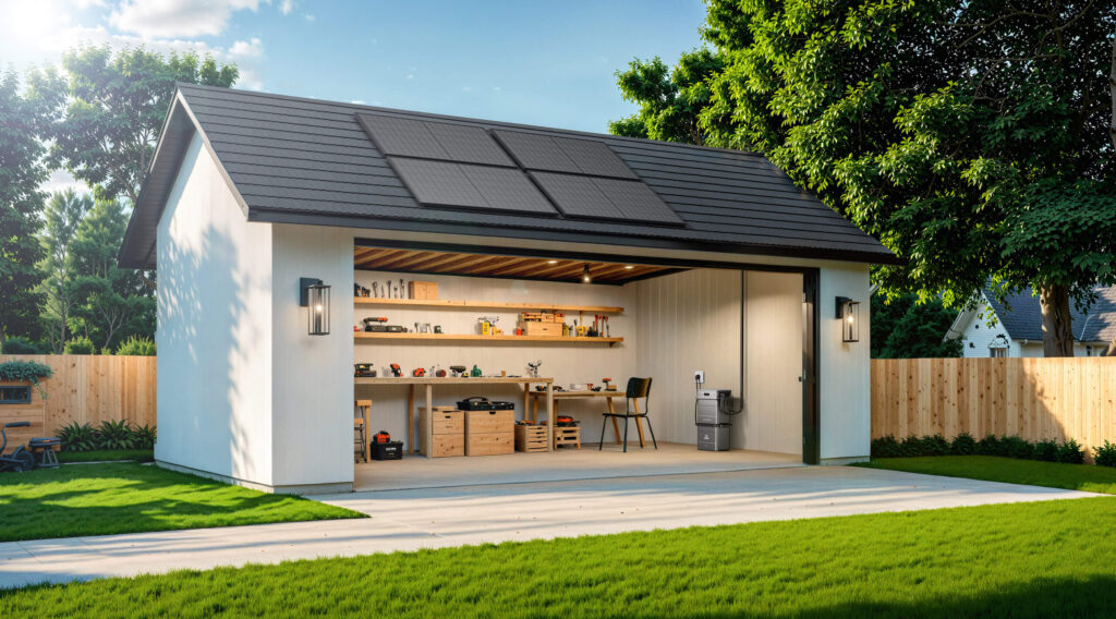 Le SolarFlow 800 Pro est adapté pour un balcon ou une dépendance
