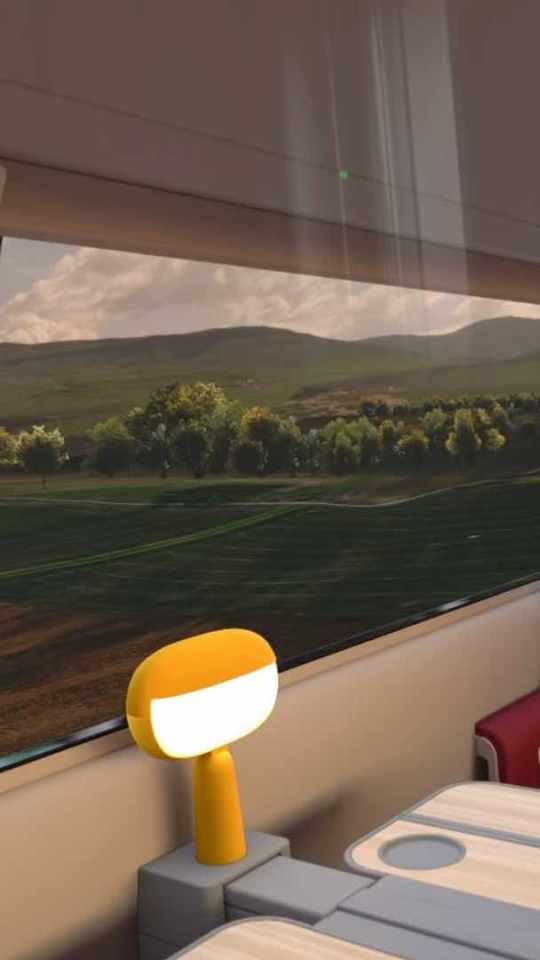 Le TGV INOUI depuis un Apple Vision Pro. // Source : Capture Numerama