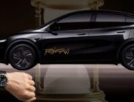 Tesla a rendu disponible son service Robotaxi à tous les utilisateurs. // Source : Montage de Robin San Vicente pour Numerama