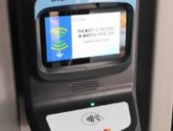 La valideur CB du bus // Source : LFrancivigo / X La valideur CB du bus // Source : LFrancivigo / X