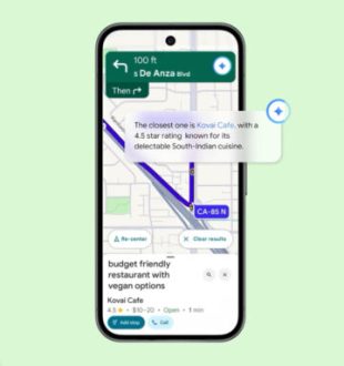 Google Maps et Gemini. // Source : Google