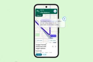 Google Maps et Gemini. // Source : Google Google Maps et Gemini. // Source : Google