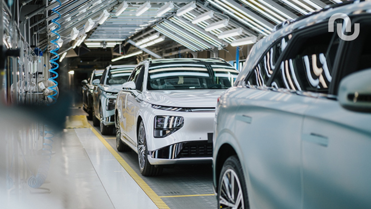 Production des Xpeng en Autriche // Source : Magna Steyr Production des Xpeng en Autriche // Source : Magna Steyr