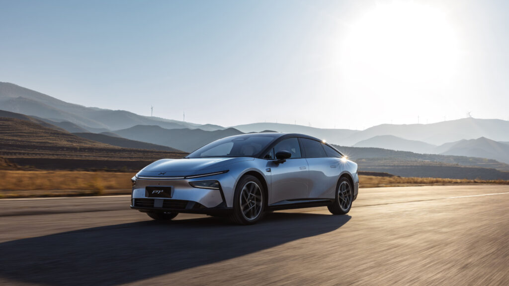 Xpeng P7+ en Europe en 2026 // Source : Xpeng Xpeng P7+ en Europe en 2026 // Source : Xpeng