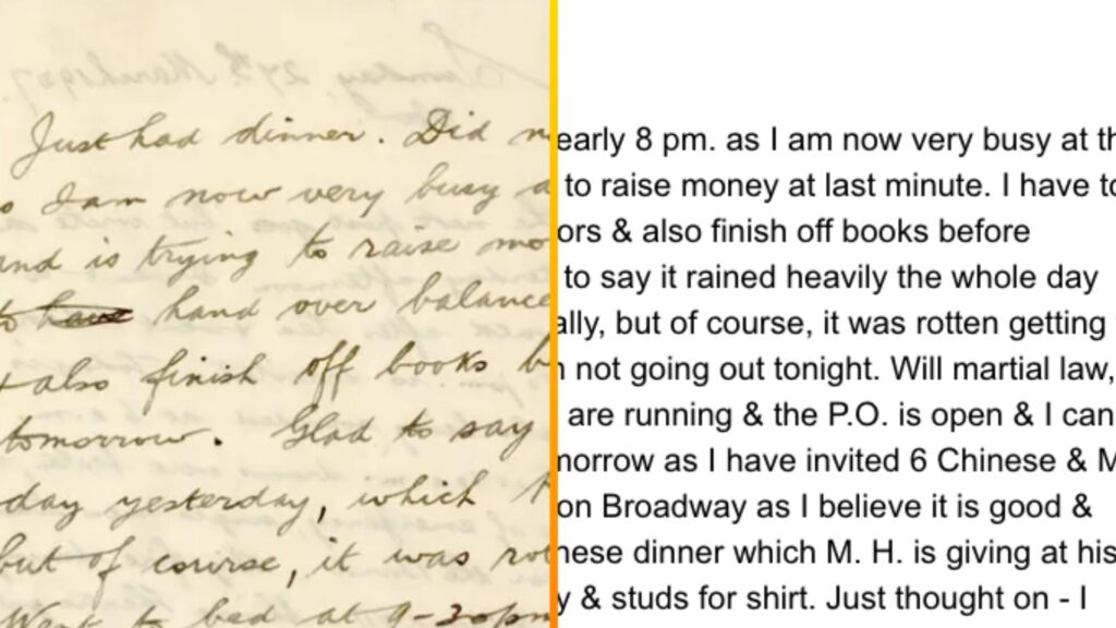 Un exemple de ce que OCR3 peut faire. // Source : Mistral AI