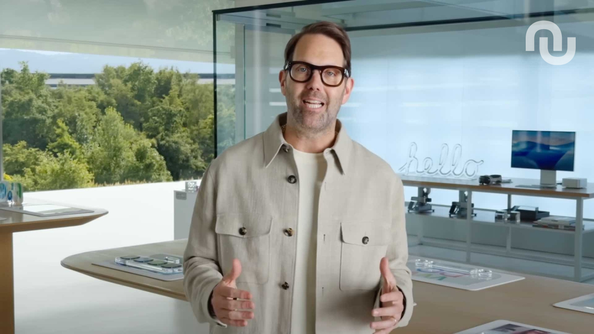 Alan Dye à la WWDC 2025. // Source : Apple Alan Dye à la WWDC 2025. // Source : Apple