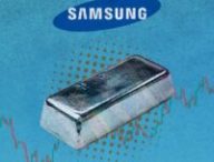 Samsung batterie argent // Source : Montage Numerama Samsung batterie argent // Source : Montage Numerama