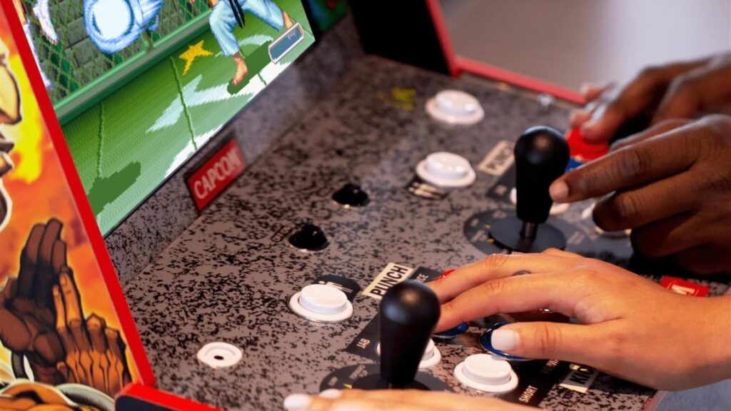 Borne arcade Street Fighter Legacy // Source : Amazon