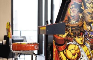 La borne aux couleurs de Street fighter // Source : bargainmax
