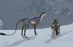 La créature buguée de FF14 // Source : X, @hangryKommo_o