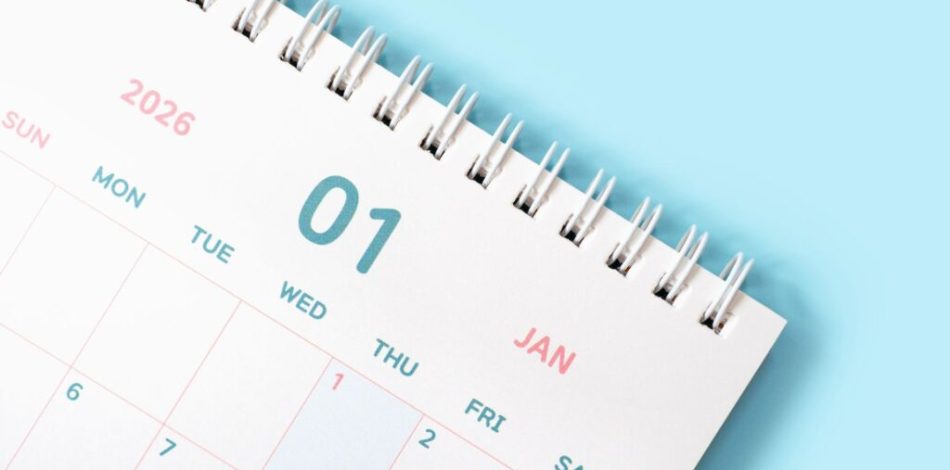 Calendrier. // Source : Canva