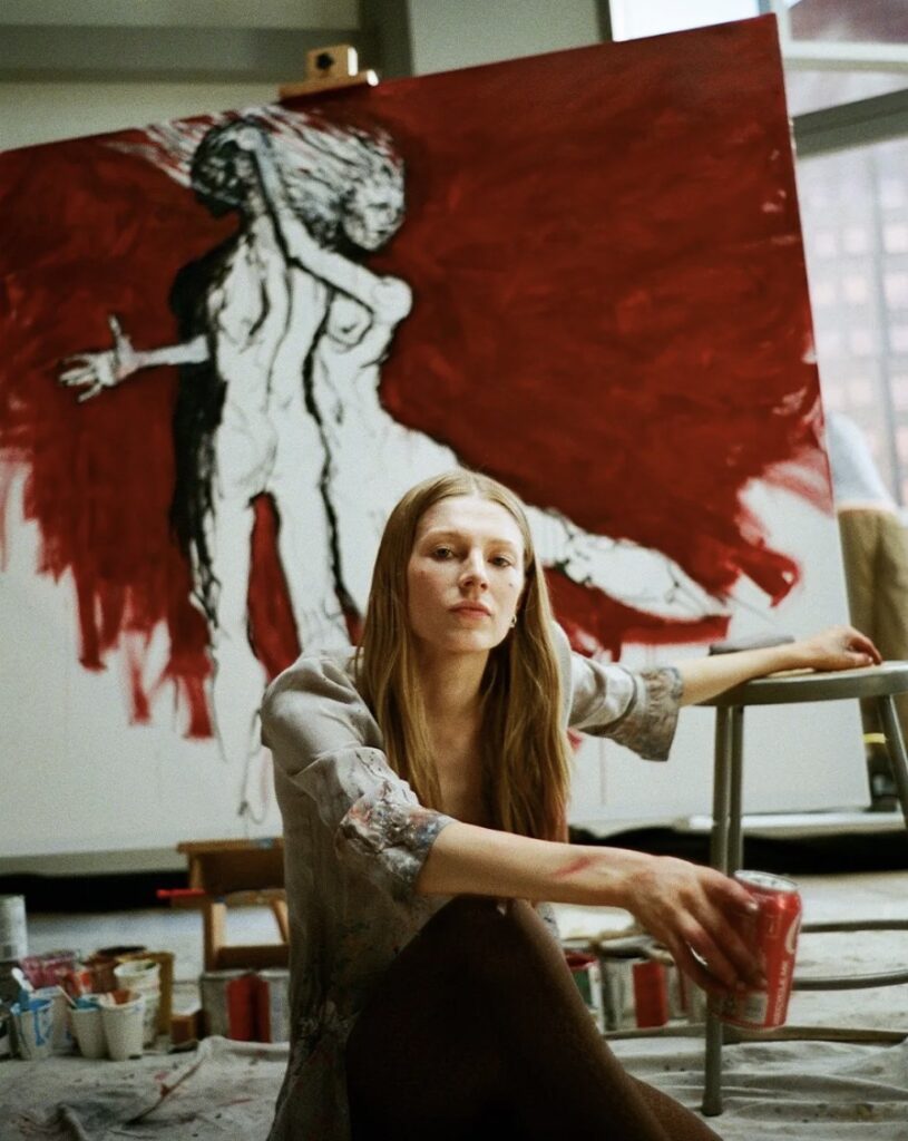 Hunter Schafer dans la saison 3 d'Euphoria // Source : HBO Hunter Schafer dans la saison 3 d'Euphoria // Source : HBO