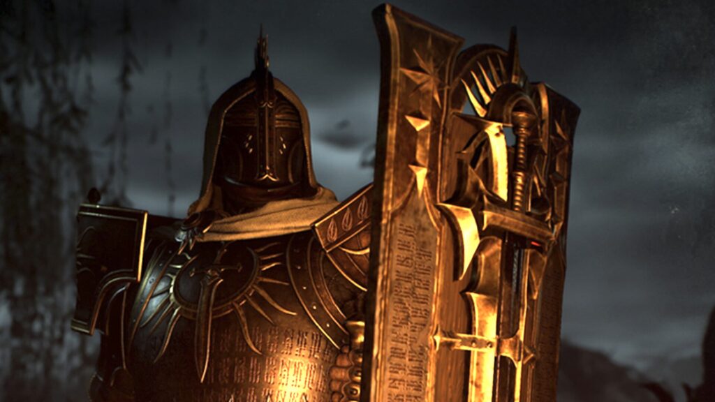 Le paladin dans Diablo 4 // Source : Blizzard Entertainment