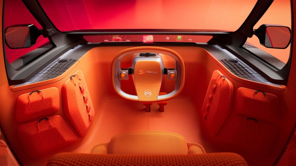 Le concept de monospace électrique ELO de Citroën. // Source : Citroën Le concept de monospace électrique ELO de Citroën. // Source : Citroën