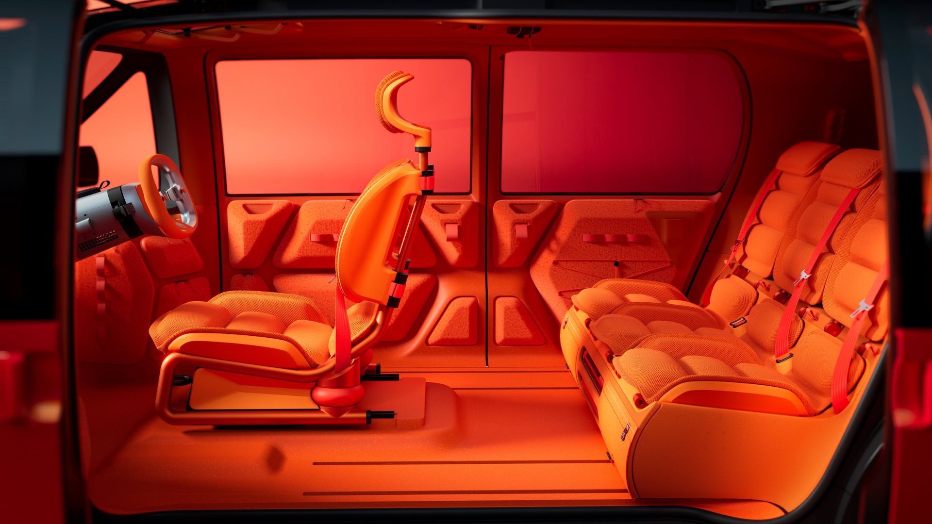 Configuration 4 places