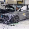 Le Tesla Model Y (2025) aux crash-tests Euro NCAP // Source : Euro NCAP