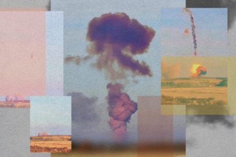 « Il s'agit probablement du Sarmat », ces images impressionnantes d’un tir balistique russe raté interrogent les experts // Source : Montage Numerama